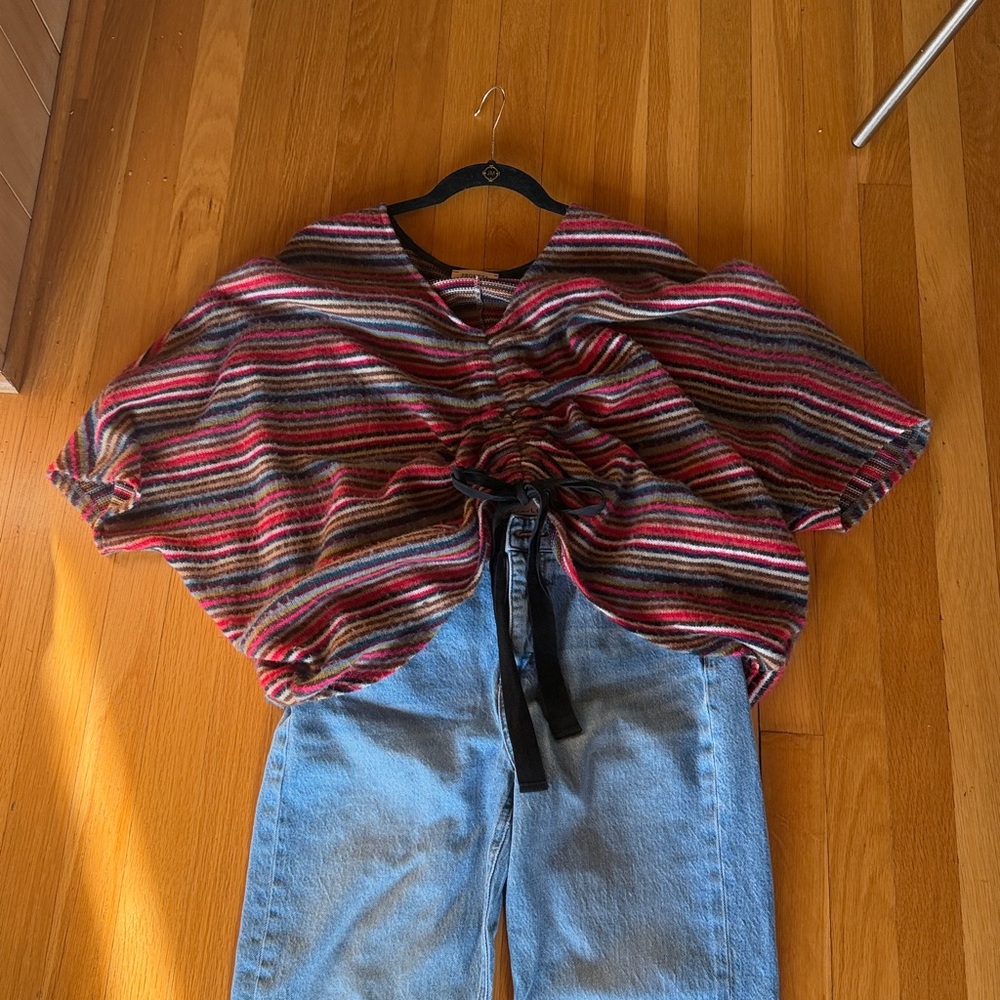 Promesa Multicolor Striped Knit Top One Sz